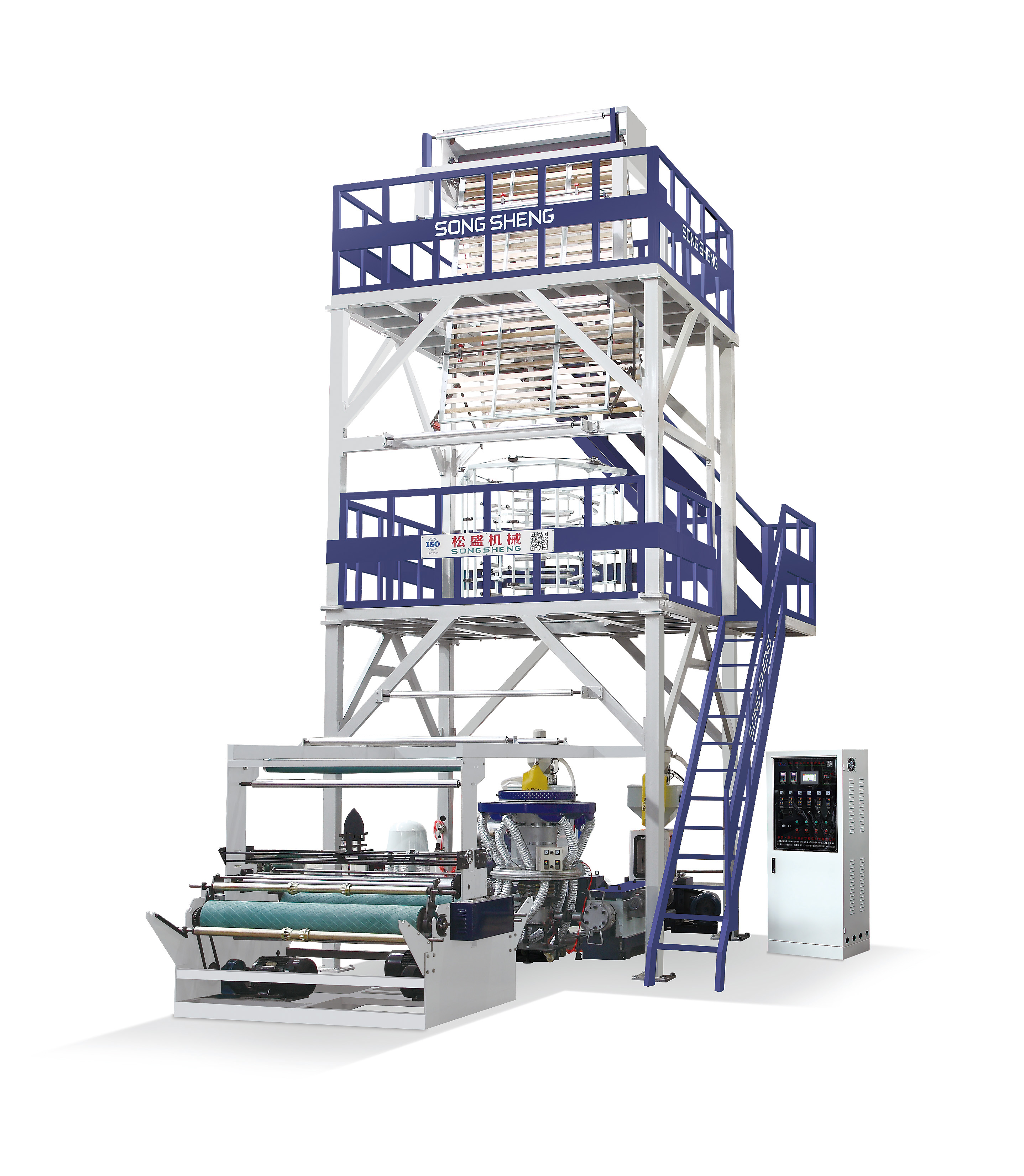 SS-GS-ABA-3 series three-layer composite high-pressure blown film machine